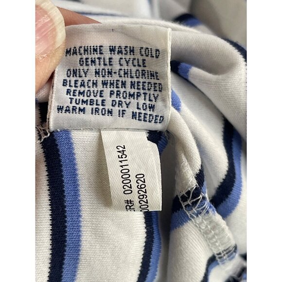 Polo Ralph Lauren Mens XL Pima Soft Touch Striped Polo Shirt 100% Cotton Blue‎ & - Picture 7 of 16